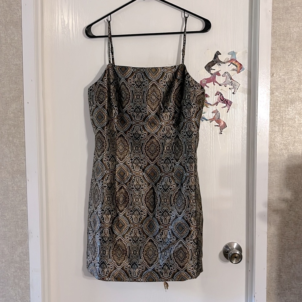 VICI  Sheath Mini Dress Spaghetti Strap Cocktail